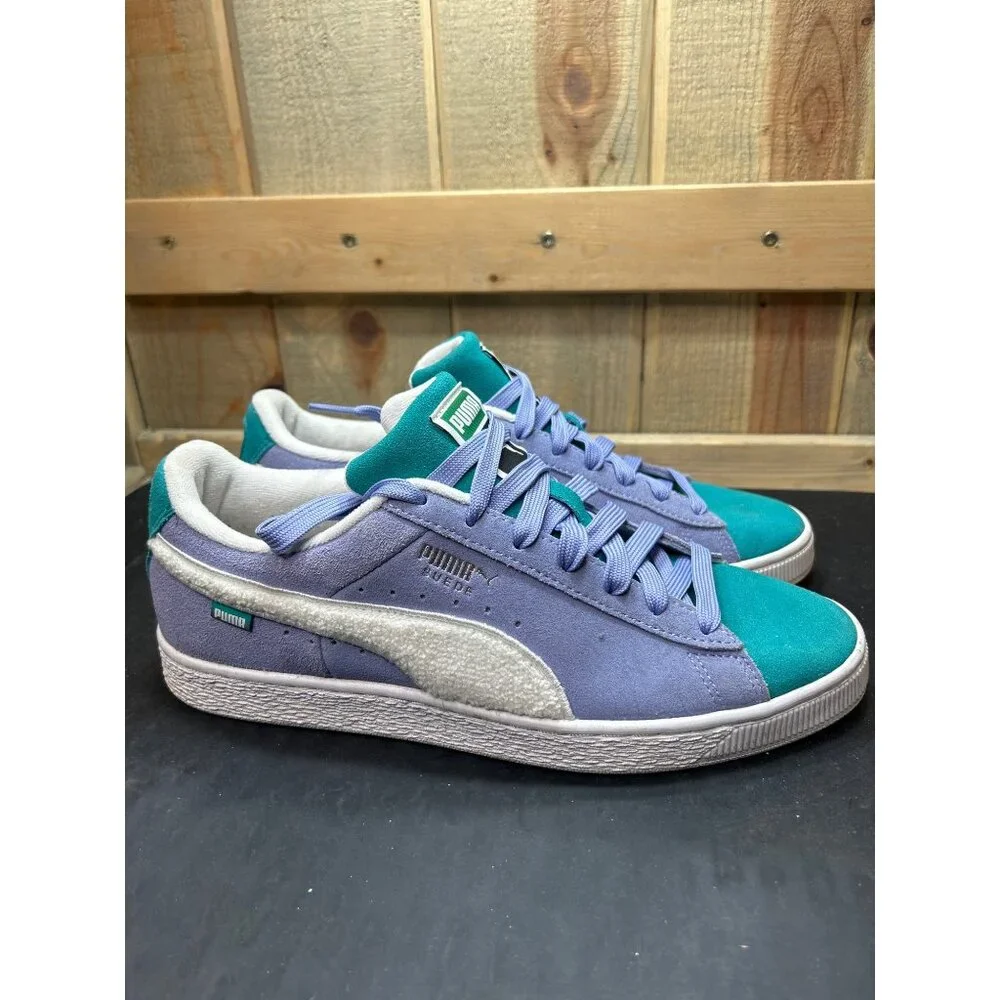 Puma Suede Fandom Lavender Sneakers Mens Size 9.5